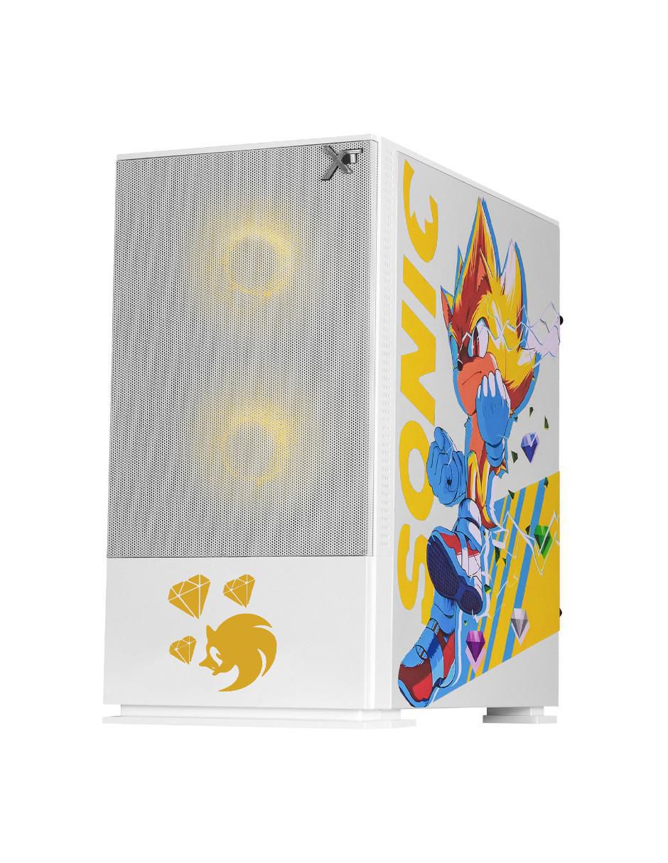 Gabinete Xtreme Pc Gaming Super Sonic Comic