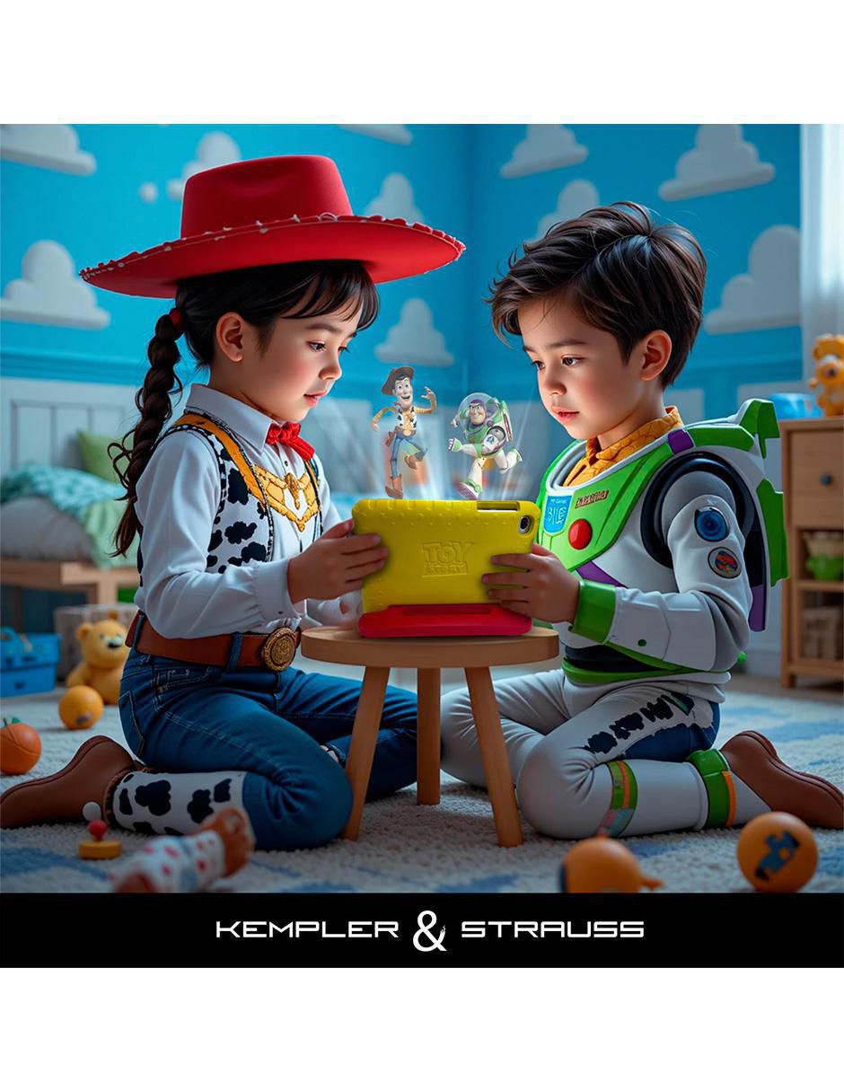 Tablet Kempler & Strauss ToyStory Kit 7 pulgadas 32 GB de almacenamiento de 4 GB RAM
