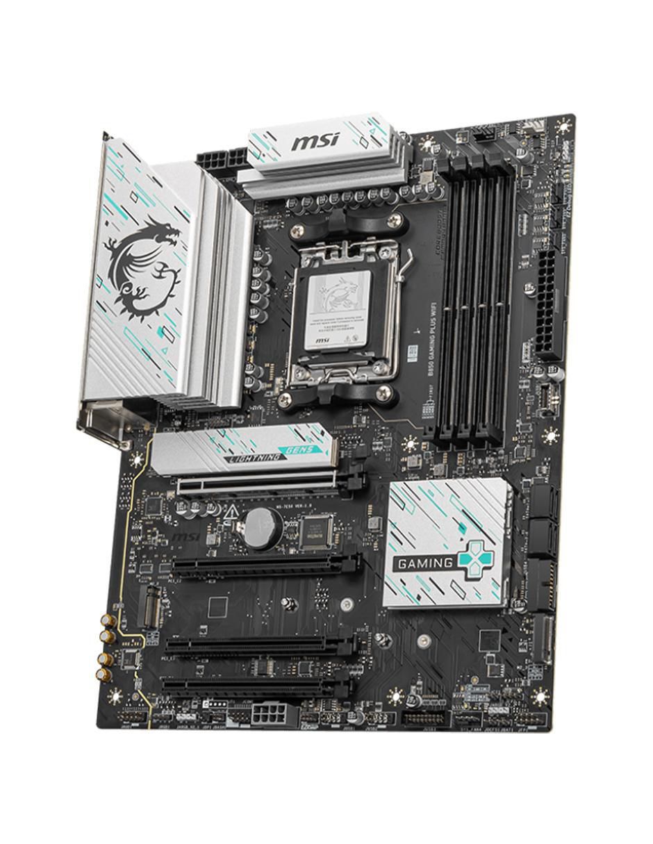 Tarjeta madre Msi B850 Gaming Plus compatible con procesador AMD