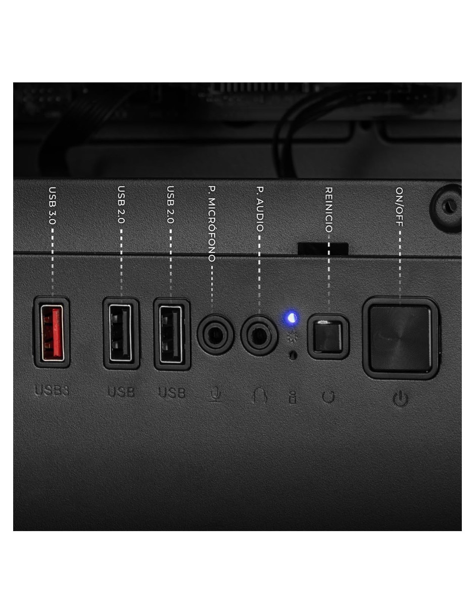 Computadora gamer XTPCR716GBVEGA8MDB 27 pulgadas Full HD AMD Ryzen 7 AMD Radeon 16 GB 500 GB 5