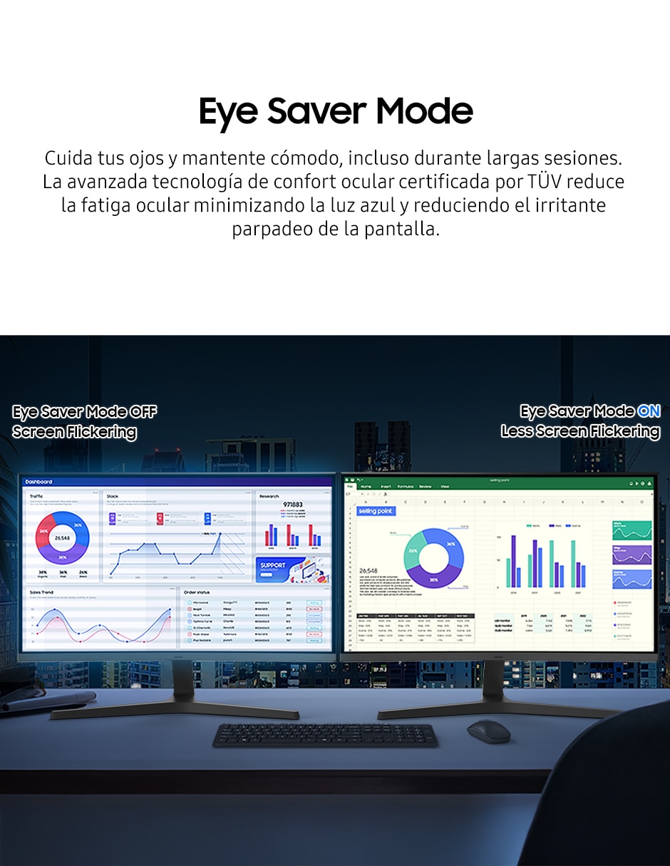 Monitor Samsung standard full HD 32 pulgadas LS32D390GALXZX