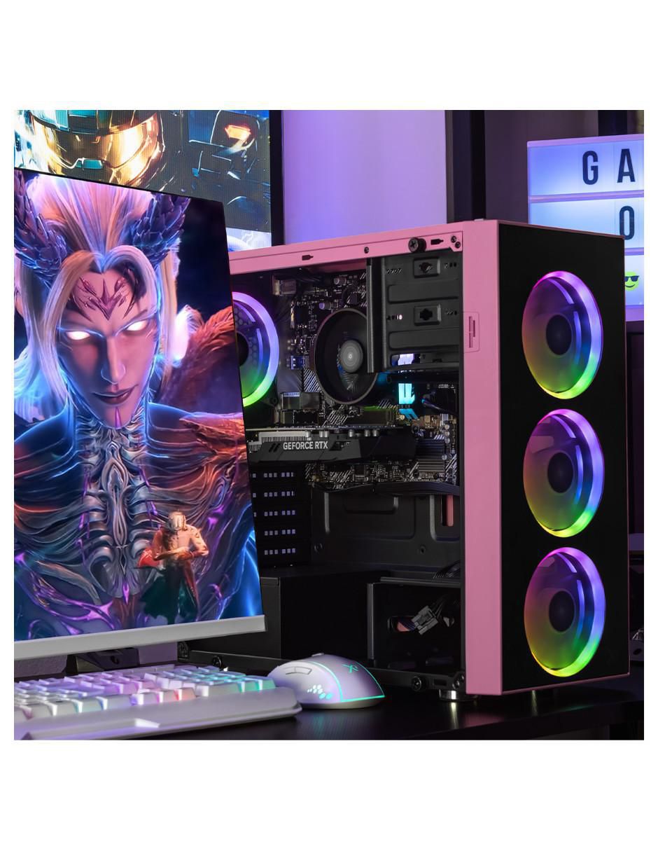 Computadora gamer XTPCR516GB3050DP AMD Ryzen 5 NVIDIA GeForce RTX 3050 16 GB RAM 500 GB SSD 4