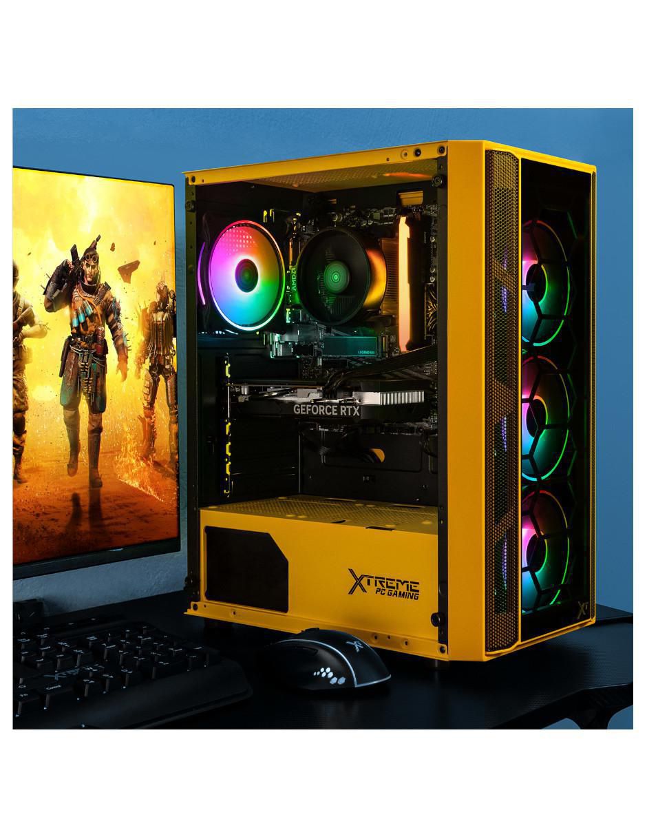 Computadora gamer Xtreme Pc Gaming XTPCR732GB4060KA AMD Ryzen 7 NVIDIA GeForce RTX 4060 32 GB RAM 1 TB SSD