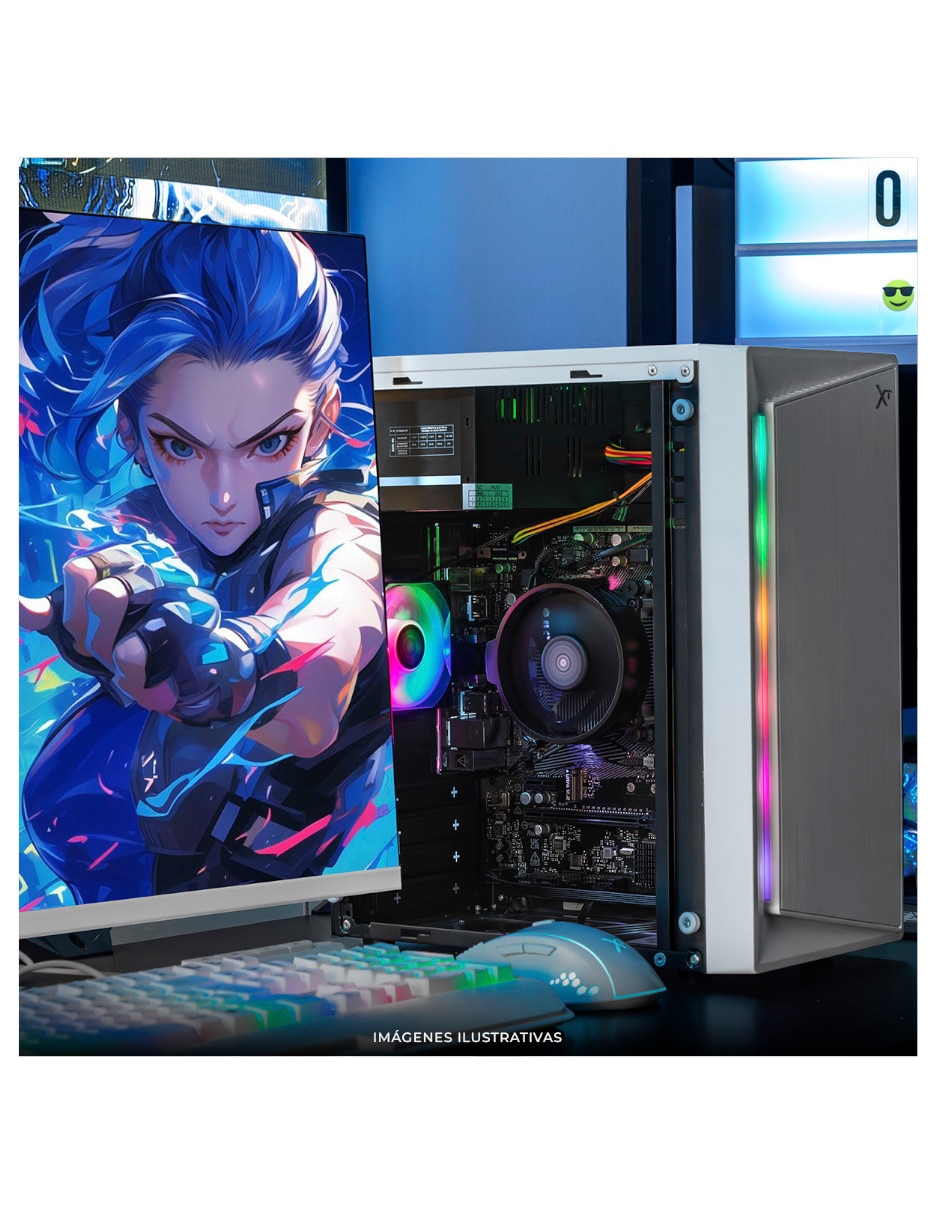 Computadora de escritorio Xtreme PC Gaming XTPCAT16GBVEGA3UW AMD Athlon AND Radeon Vega 3 16 G RAM 500 GB SSD