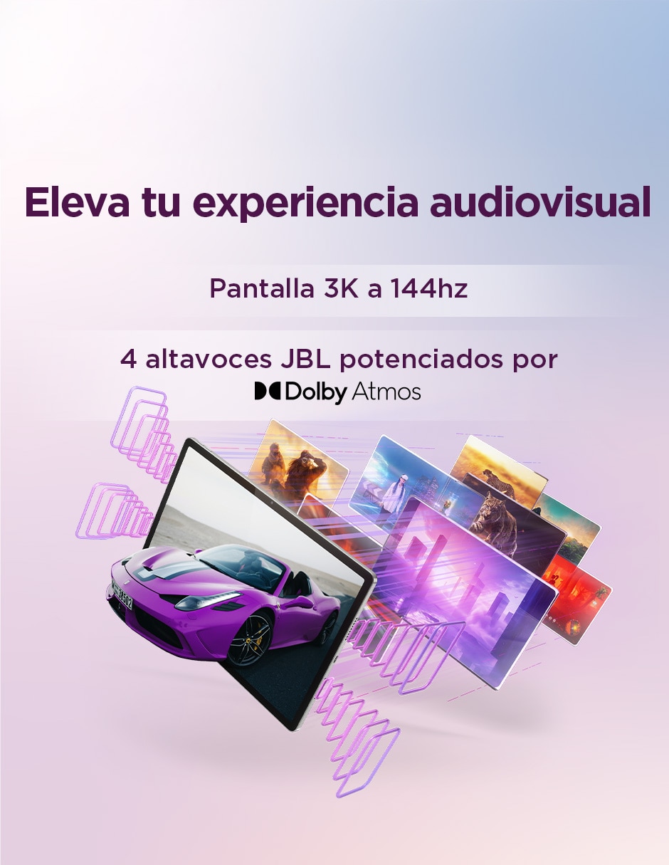 Tablet Lenovo Tab Pro 12.6 pulgadas 256 GB de almacenamiento de 8 GB RAM