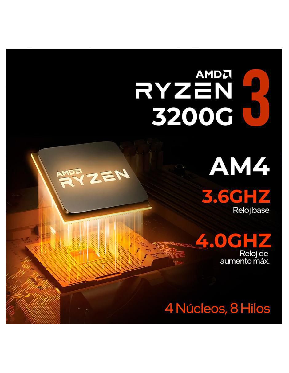 Computadora gamer Xtreme Pc Gaming XTPCR316GBVEGA8MUB 23.8 pulgadas Full HD AMD Ryzen 3 AMD Radeon Vega 8 16 GB RAM 500 GB SSD