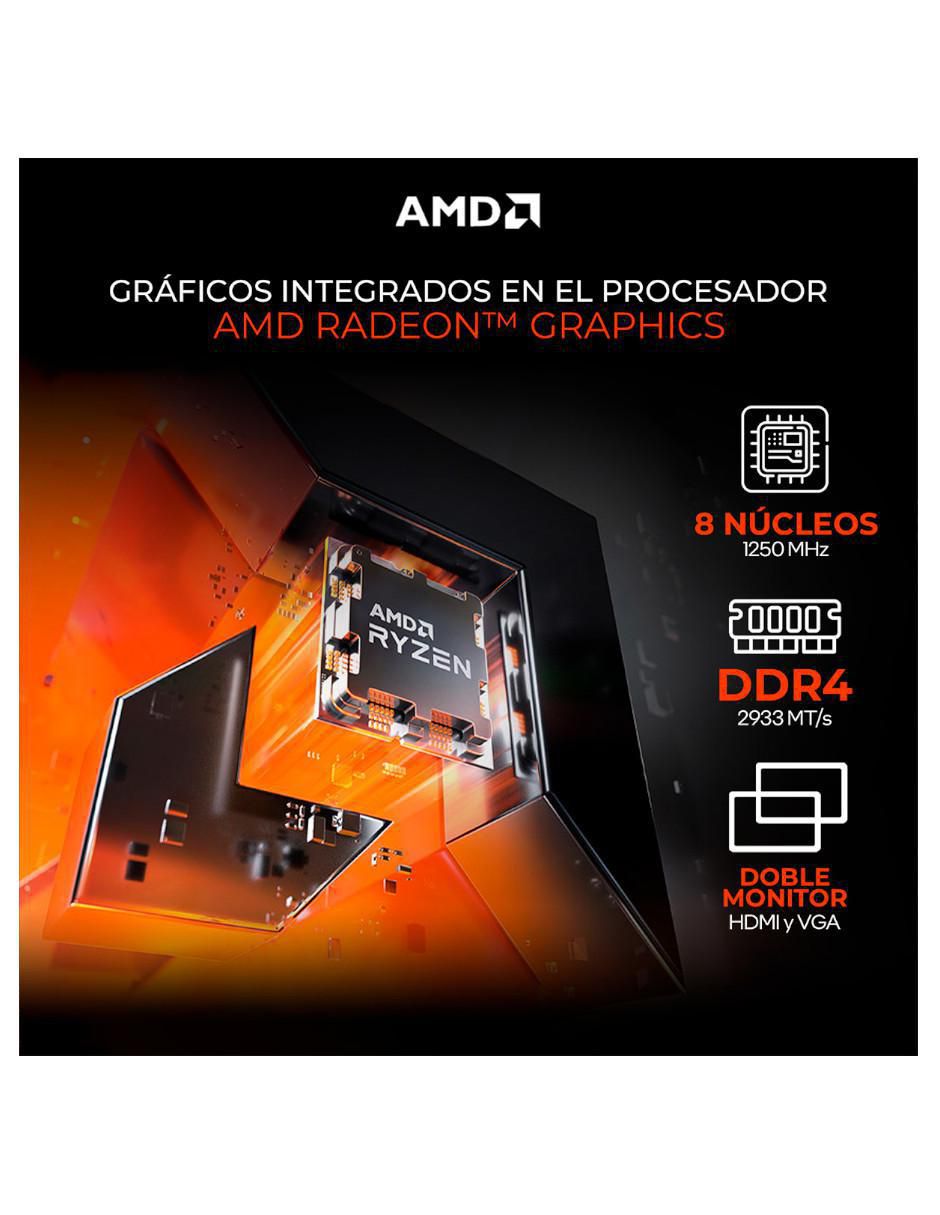 Computadora gamer Xtreme Pc Gaming XTPCR316GBVEGA8MUB 23.8 pulgadas Full HD AMD Ryzen 3 AMD Radeon Vega 8 16 GB RAM 500 GB SSD