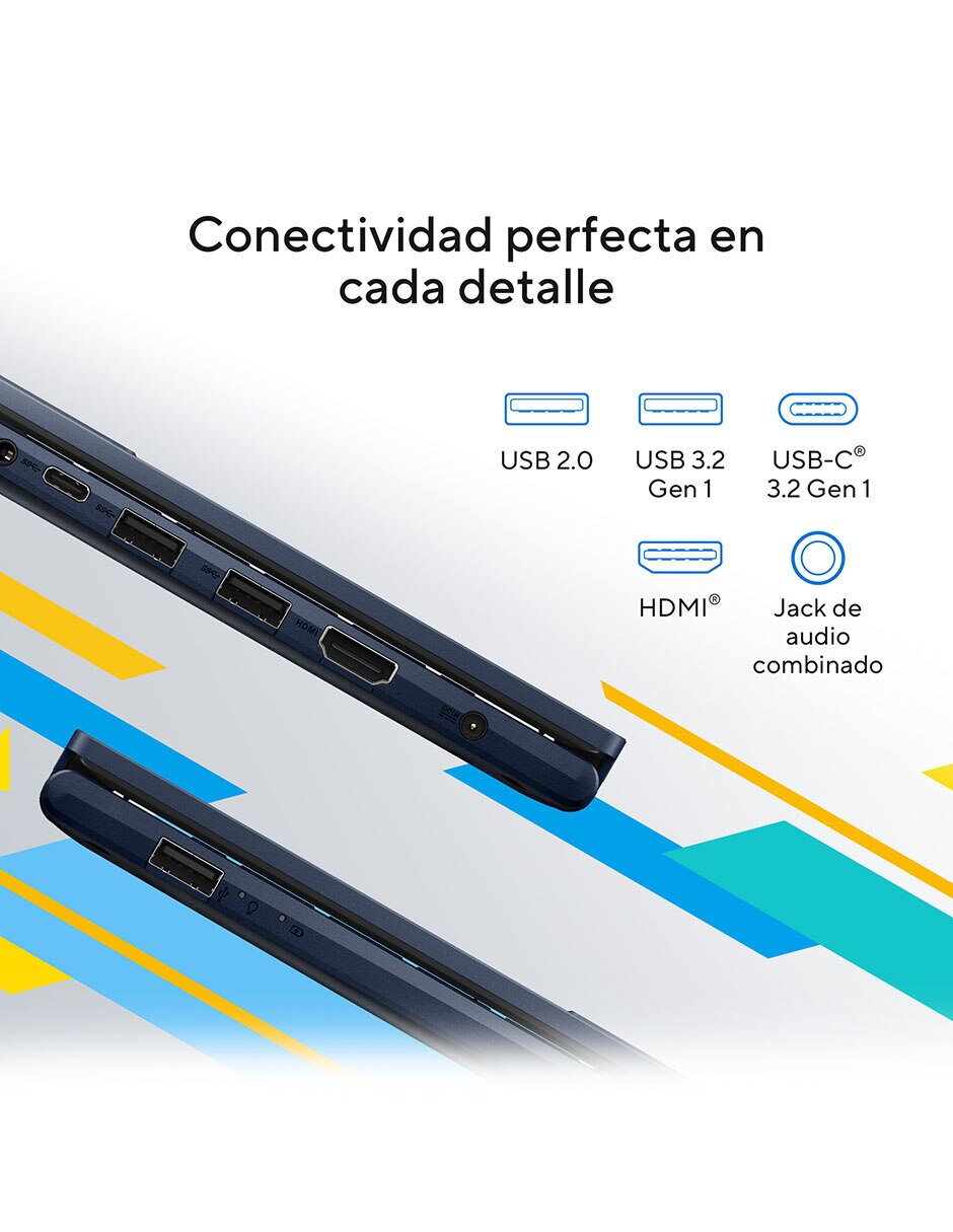 Laptop thin & light Asus Vivobook 15 15.6 pulgadas Full HD Intel Core i5 Intel Iris XE 16 GB RAM 512 GB SSD