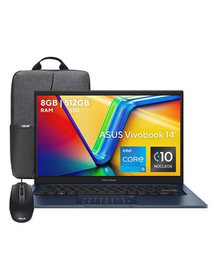 Laptop Asus Vivobook 14 14 pulgadas Full HD Intel Core i5 Intel UHD Graphics 8 GB RAM 512 GB SSD