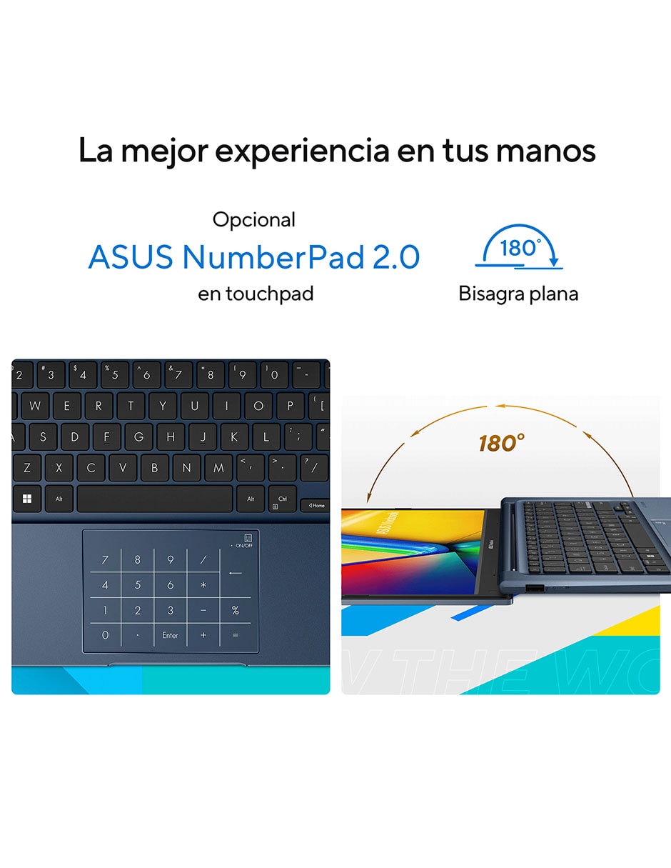 Laptop Asus Vivobook 14 14 pulgadas Full HD Intel Core i5 Intel UHD Graphics 8 GB RAM 512 GB SSD