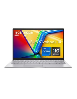 Laptop Asus Vivobook 14 14 pulgadas WUXGA Intel Core i7 Intel UHD Graphics 16 GB RAM 512 GB SSD