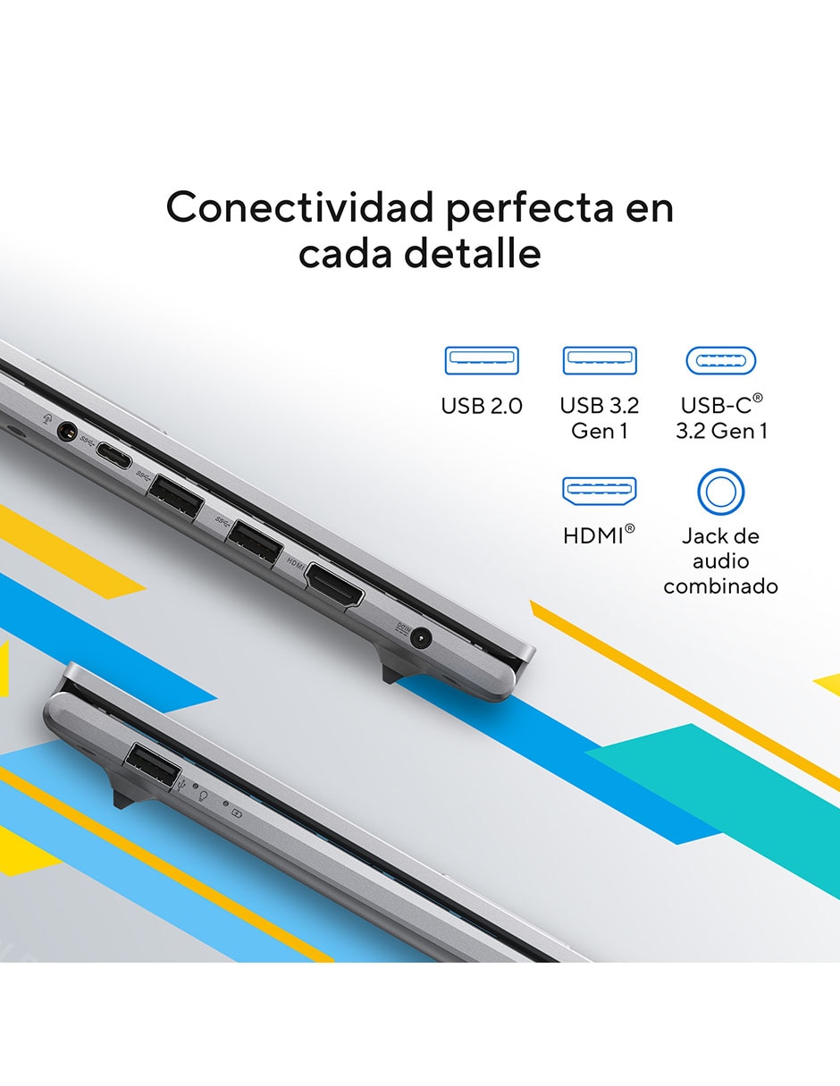 Laptop Asus Vivobook 14 14 pulgadas WUXGA Intel Core i7 Intel UHD Graphics 16 GB RAM 512 GB SSD