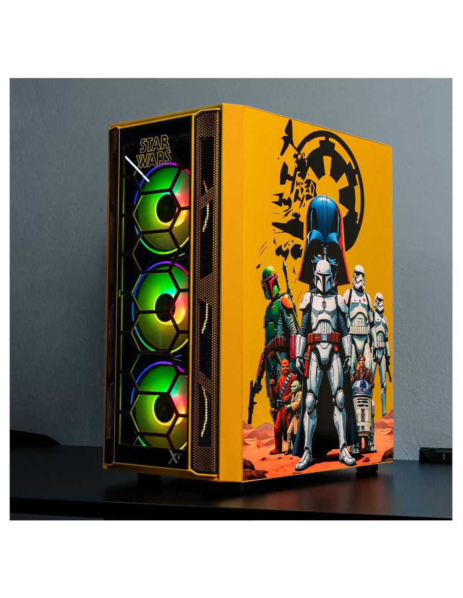 Gabinete Xtreme Pc Gaming Starwars Comic Edition