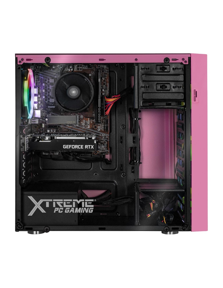 Computadora gamer Xtreme PC Gaming XTPCR516GB3050MDP 23.8 pulgadas Full HD AMD Ryzen 5 NVIDIA GeForce RTX 3050 16 GB RAM 1 TB SSD