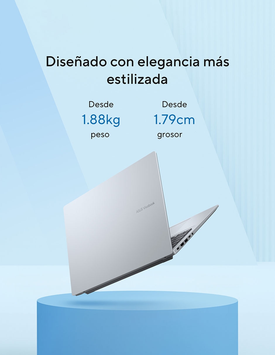 Laptop thin & light Asus Vivobook 16 16 pulgadas WUXGA Intel Core Ultra 5 16 GB RAM 512 GB SSD