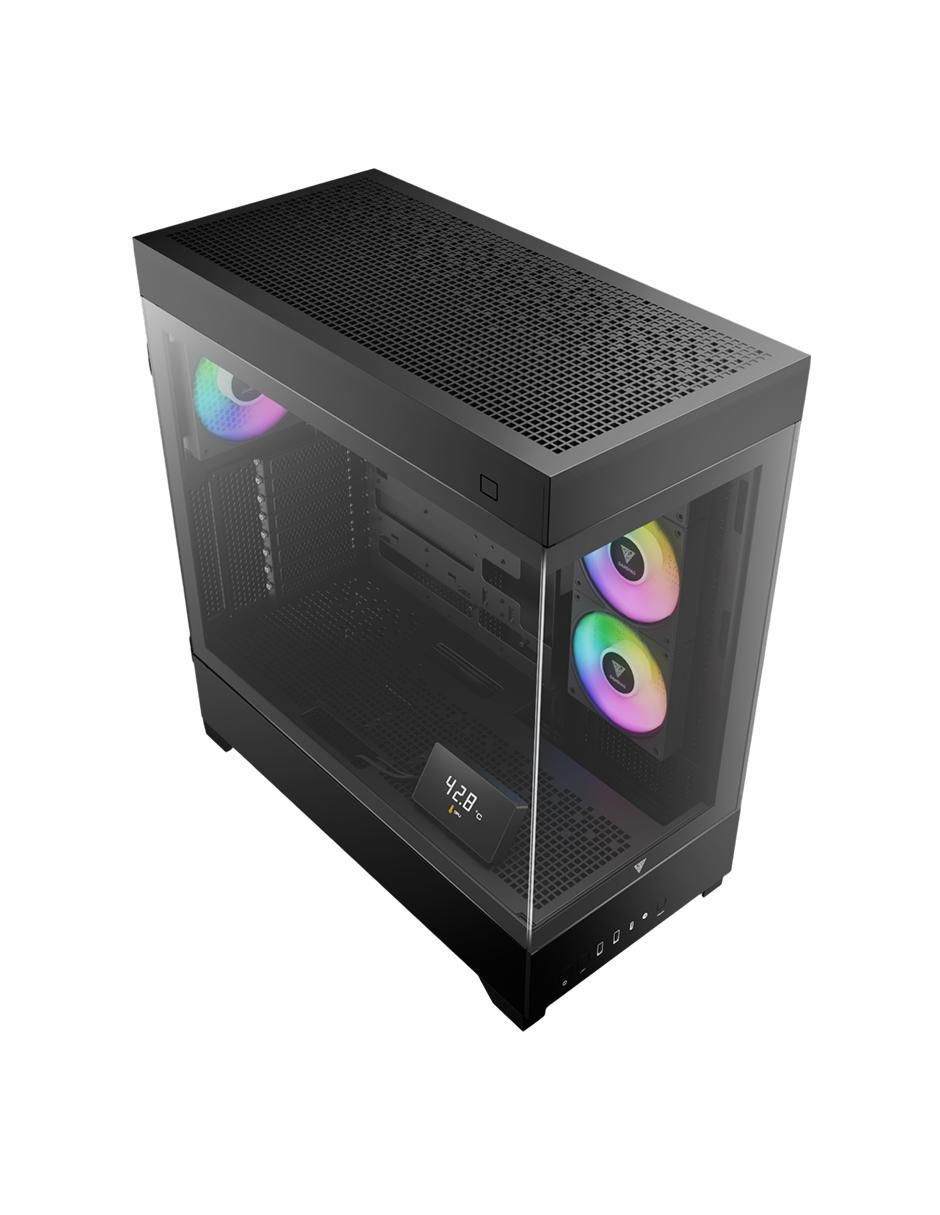 Gabinete de computadora Gamdias Atlas P1 BK ATX ARGB