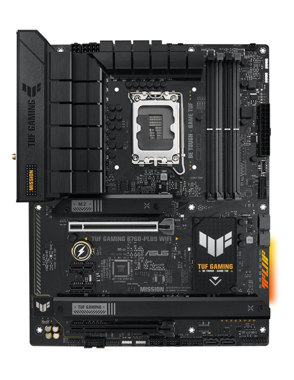 Tarjeta madre TUF Gaming B760-Plus compatible con procesador Intel Tarjeta madre TUF Gaming B760-Plus compatible con procesador Intel