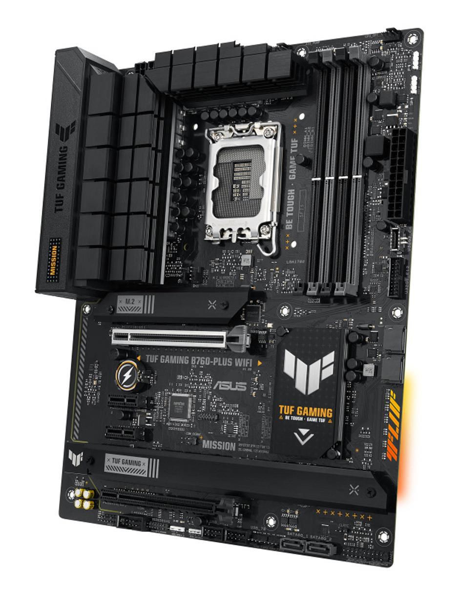 Tarjeta madre TUF Gaming B760-Plus compatible con procesador Intel 2