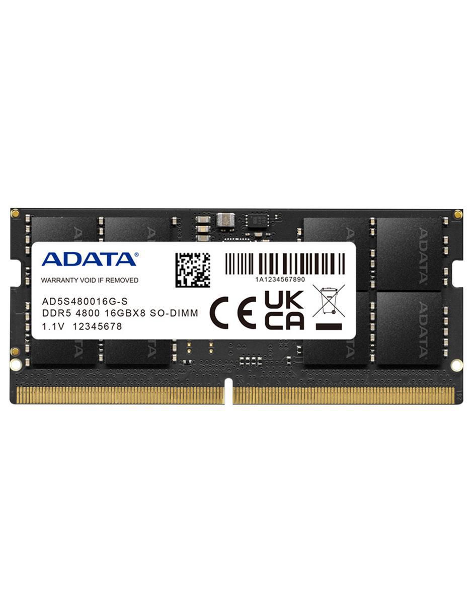 Memoria RAM SODIMM DDR 16 GB AD5S480016G-S Memoria RAM SODIMM DDR 16 GB AD5S480016G-S