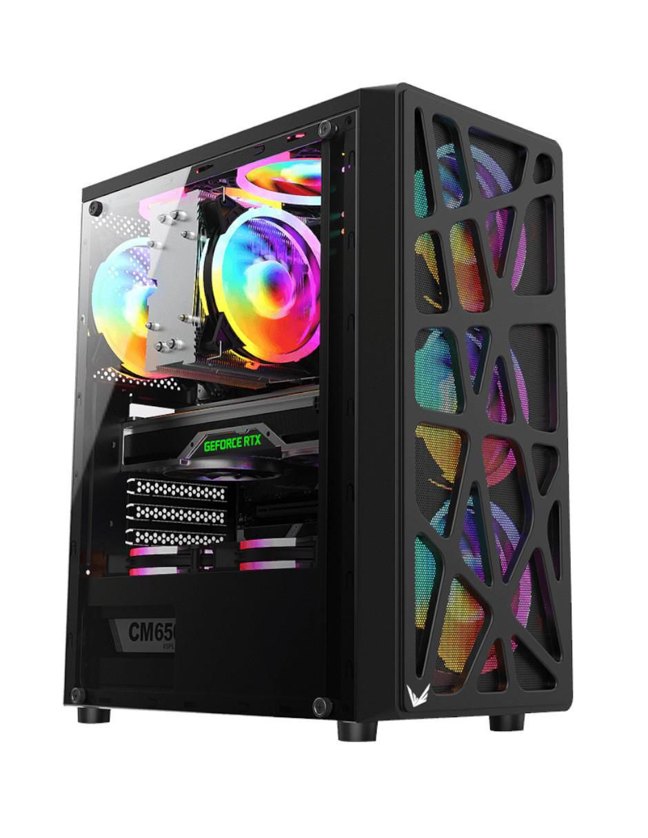 Gabinete Aerocool Formula Mana Black