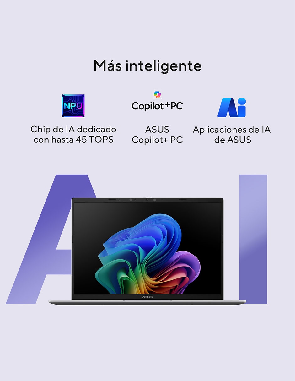 Laptop X1407QA-LY045W 14 pulgadas WUXGA Snapdragon X Qualcomm Adreno 16 GB RAM 512 GB SSD 2