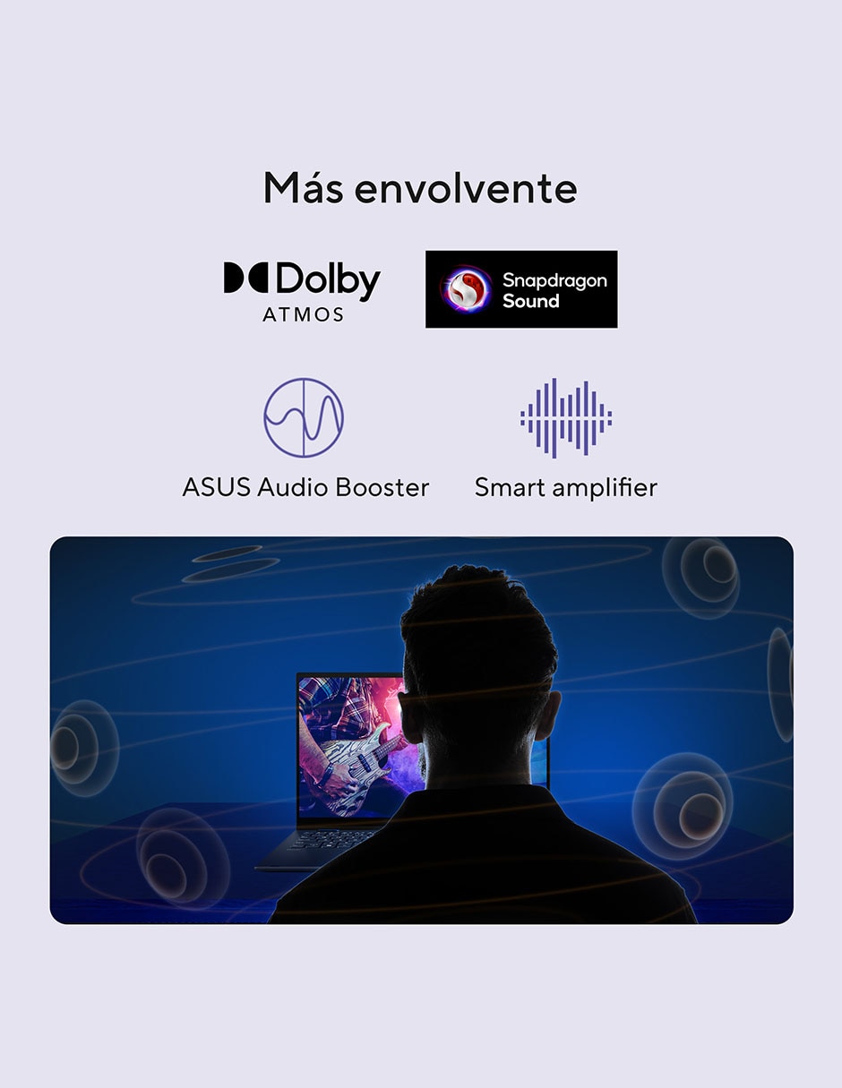 Laptop X1407QA-LY045W 14 pulgadas WUXGA Snapdragon X Qualcomm Adreno 16 GB RAM 512 GB SSD 7