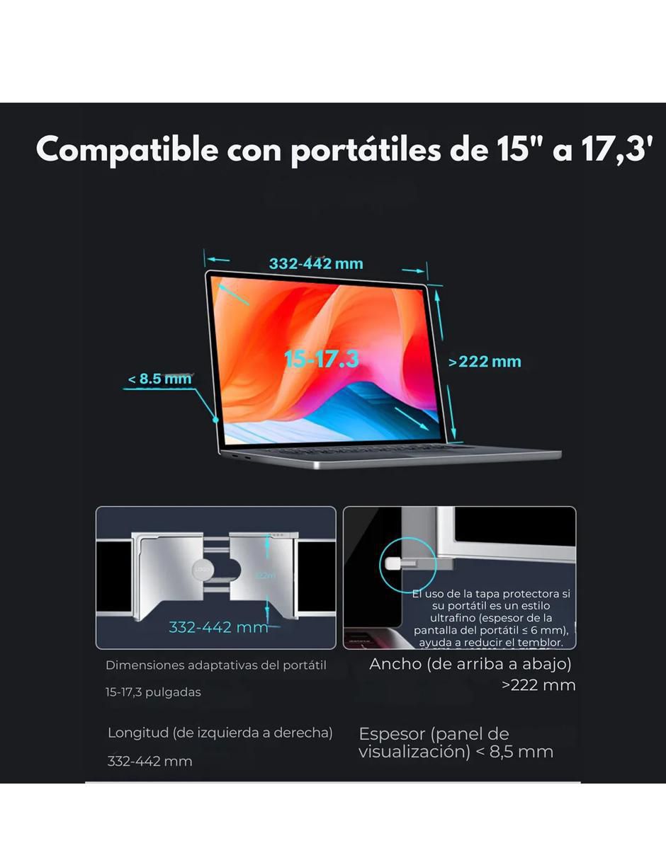 Monitor portátil Standard Full HD 15 pulgadas DOBOLE MONITOR S600 5