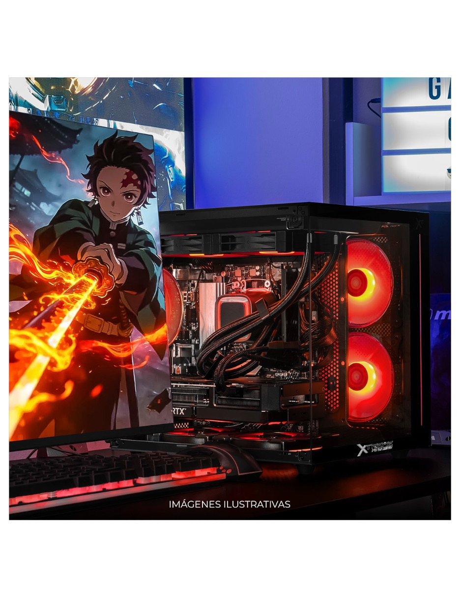 Computadora gamer XTBRR932GB55070TPB Full HD AMD Ryzen 9 NVIDIA GeForce RTX 5070 32 GB RAM 1 TB SSD