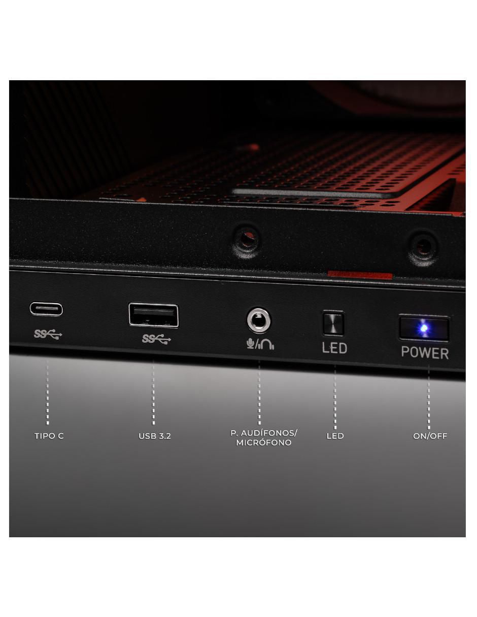 Computadora gamer Xtreme Pc Gaming XTMSII732GB55060TIMPB Intel Core i7 NVIDIA GeForce RTX 5060 Ti 32 GB RAM 1 TB SSD