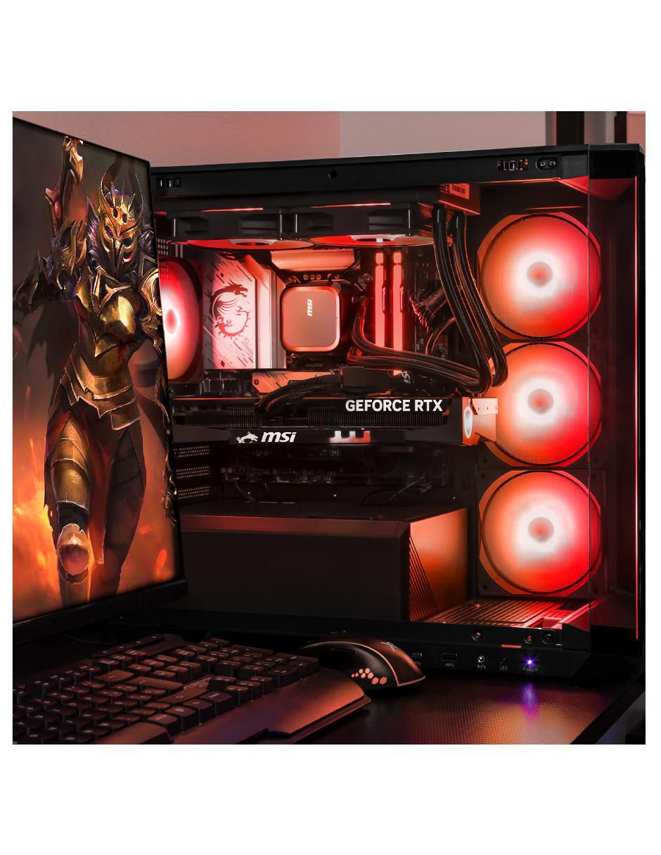 Computadora gamer Xtreme Pc Gaming XTMSII732GB55060TIMPB Intel Core i7 NVIDIA GeForce RTX 5060 Ti 32 GB RAM 1 TB SSD
