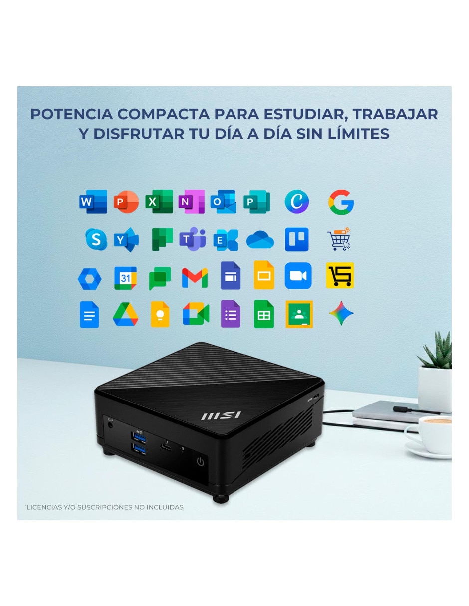 Computadora de escritorio Cubi512M-I516G512 Intel Core i5 Intel Iris Xe 16 GB RAM 512 GB SSD 2