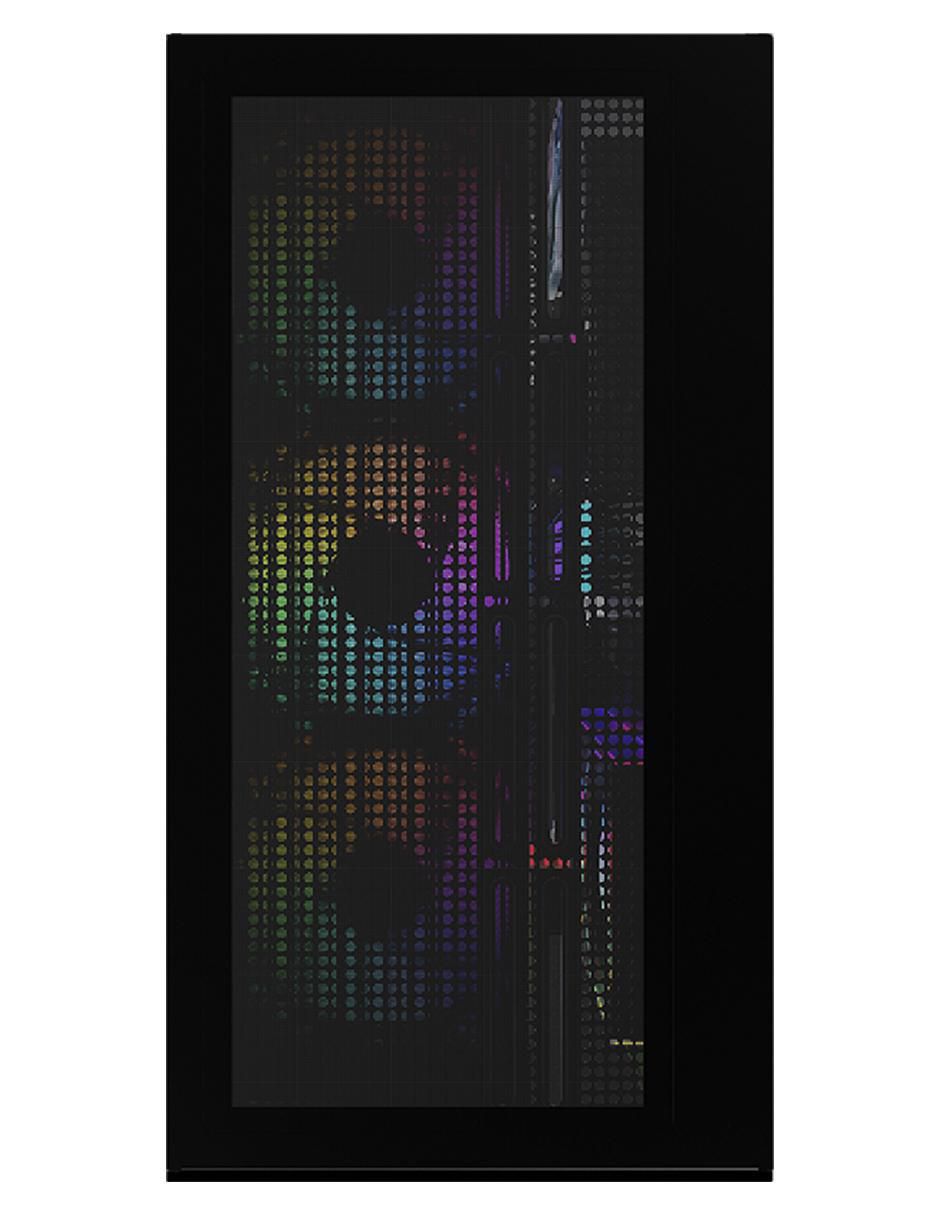Gabinete de computadora Formula Verde Crystal Z8