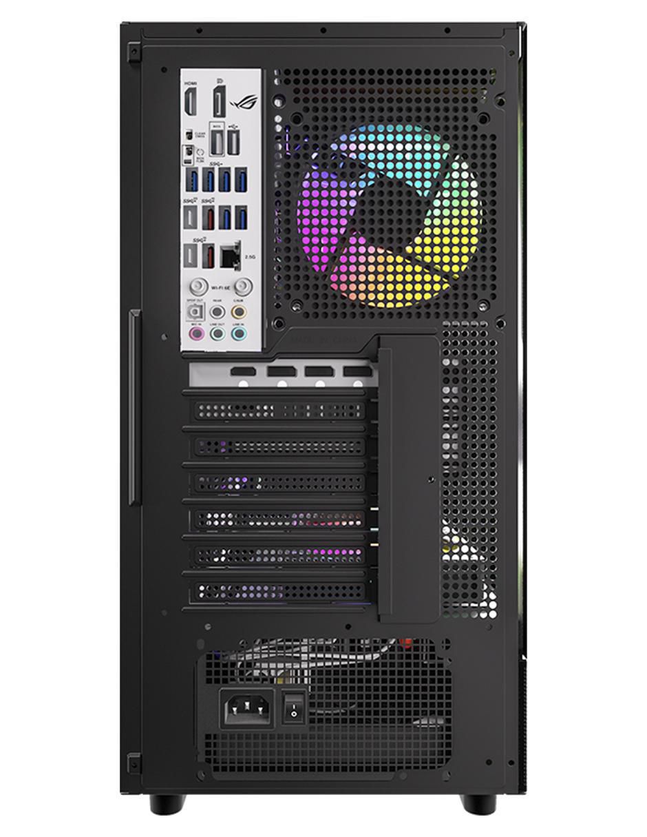 Gabinete de computadora Formula Verde Crystal Z8