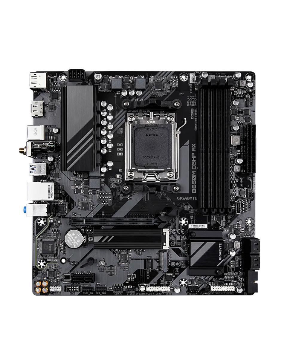 Tarjeta madre B650m D3hp Ax compatible con procesador AMD 2