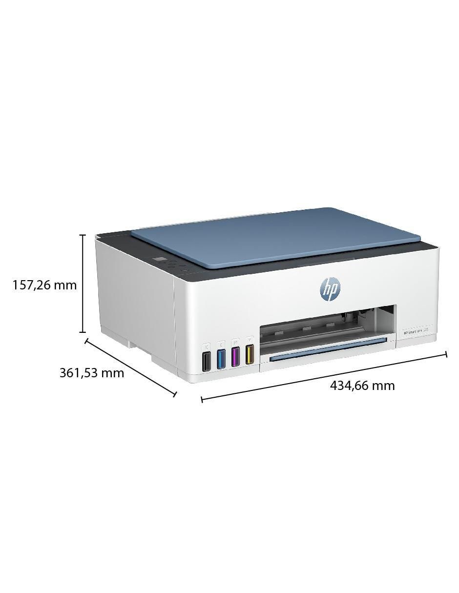 Multifuncional Hp Smart Tank 525 + Antivirus digital Mcafee Total Protection de inyección de tinta alámbrica a color