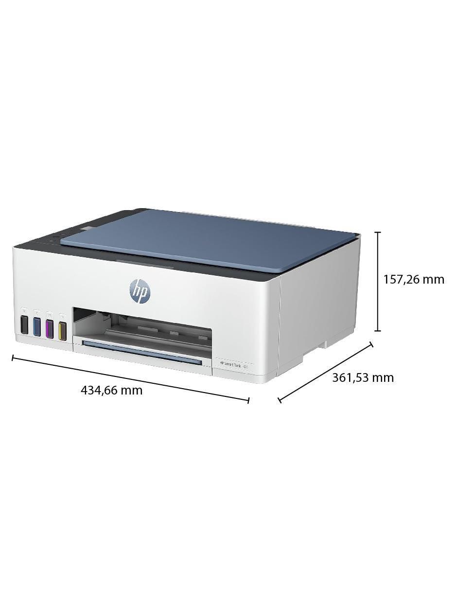 Multifuncional Hp Smart Tank 585 + Antivirus Digital Mcafee total protection de inyección de tinta inalámbrica a color