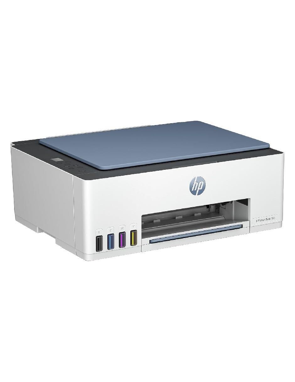 Multifuncional Hp Smart Tank 585 + Antivirus Digital Mcafee total protection de inyección de tinta inalámbrica a color