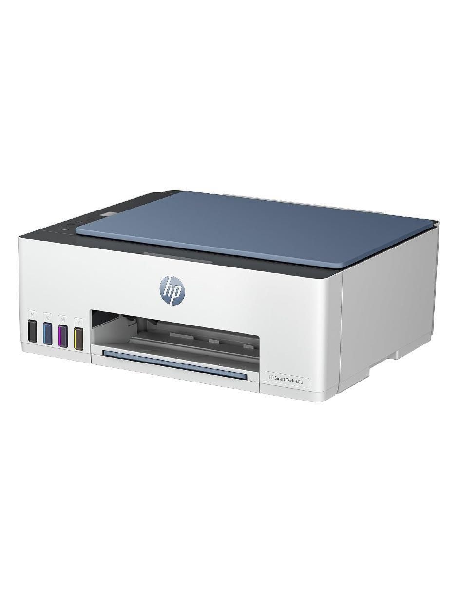 Multifuncional Hp Smart Tank 585 + Antivirus Digital Mcafee total protection de inyección de tinta inalámbrica a color