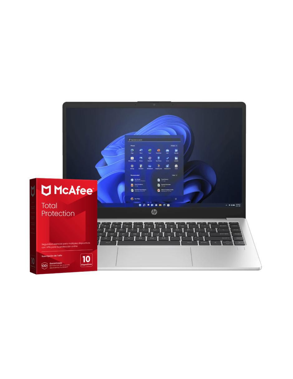 Laptop 240 G10 + McAfee Total Protection 1 año 14 pulgadas Full HD Intel Core i5 Intel UHD 8 GB RAM 512 GB SSD