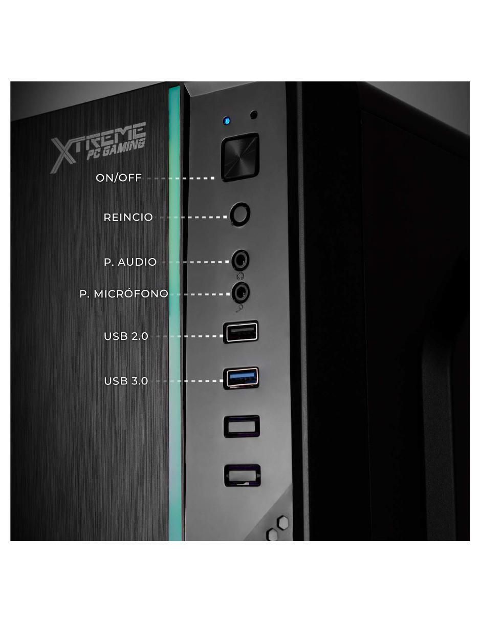 Computadora gamer XTPCR532GBVEGA7MUB 27 pulgadas Full HD AMD Ryzen 5 AMD Radeon 32 GB RAM 1 TB SSD