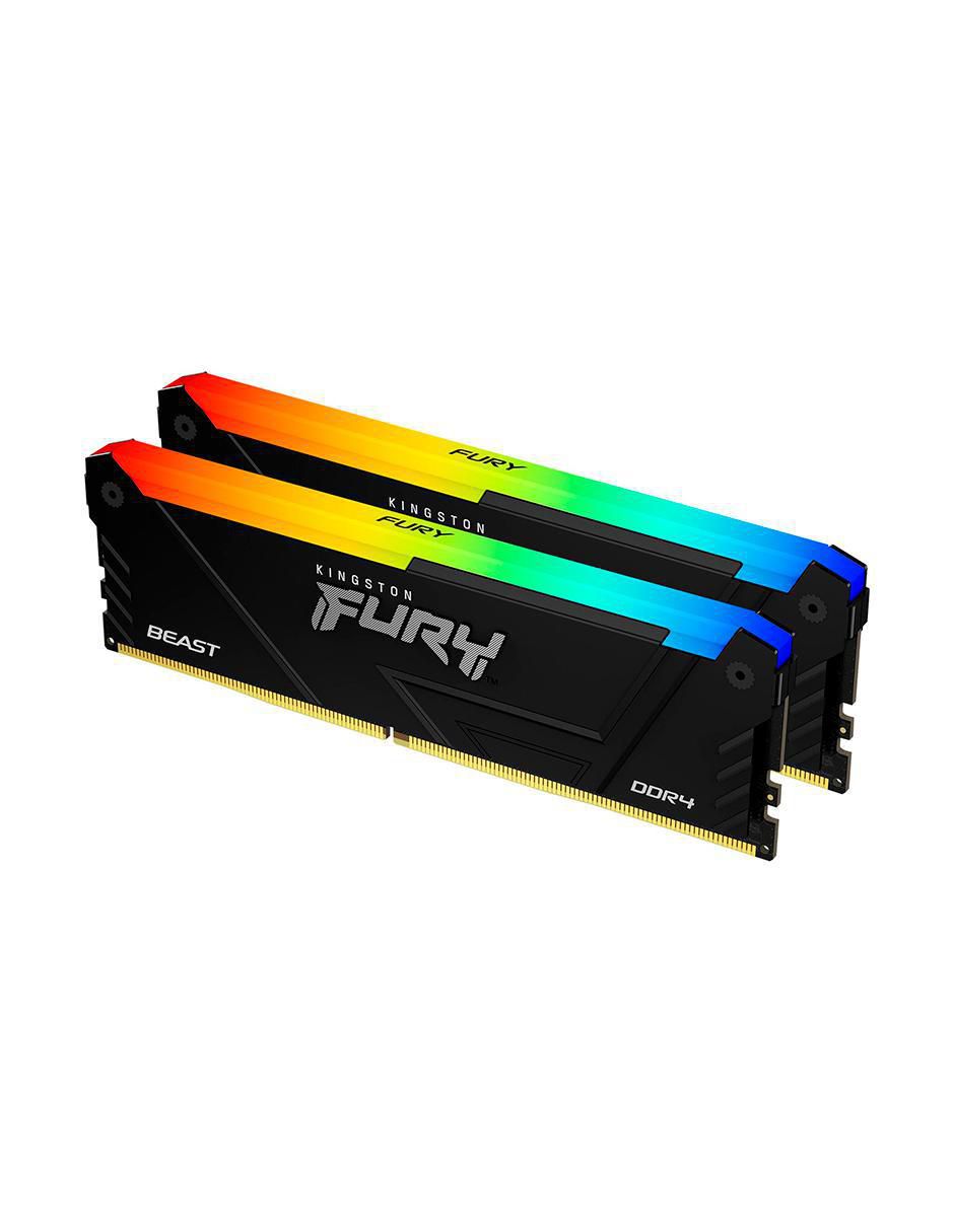 Memoria Ram Dimm Ddr4 Kingston 16 Gb Fury Beast Rgb Ddr4 1 pack