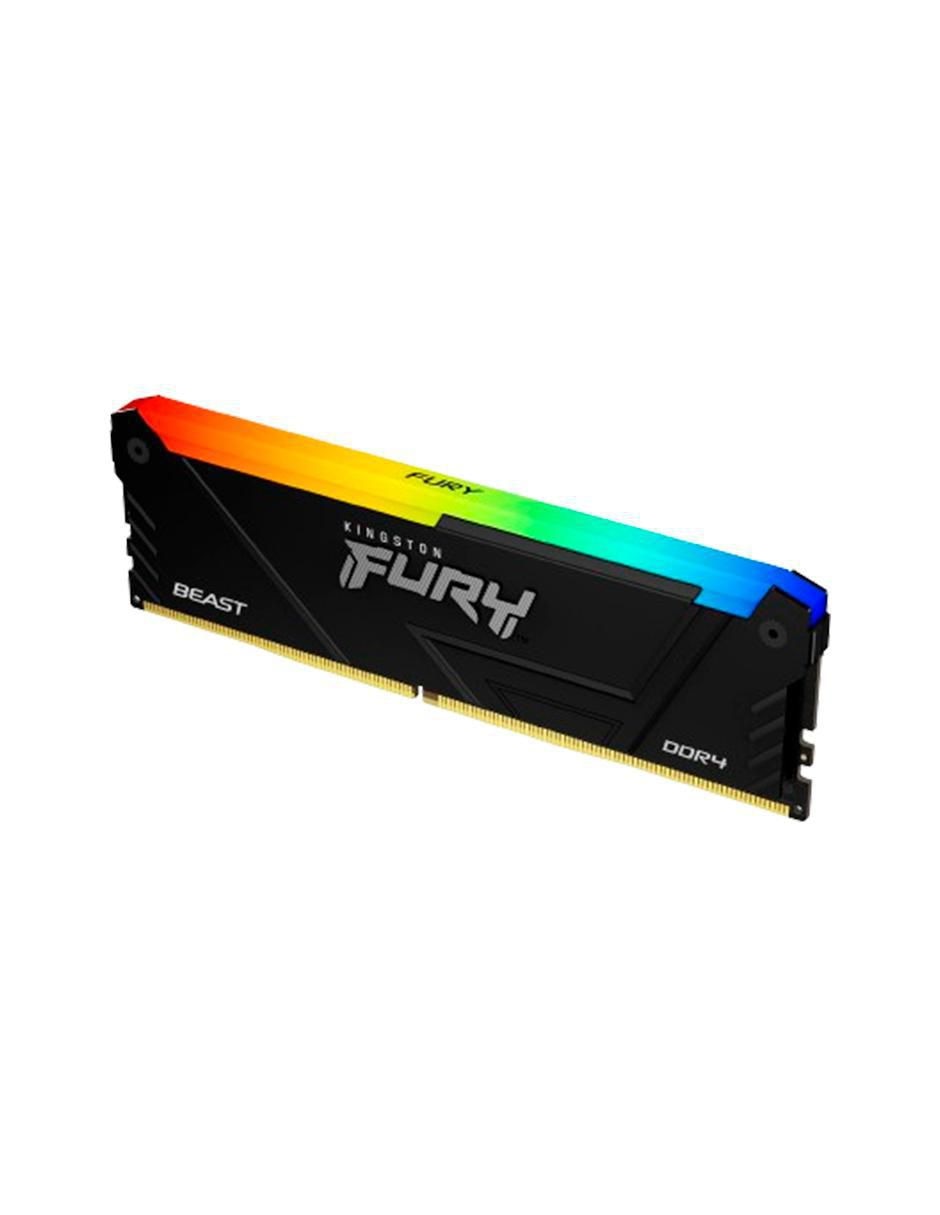 Memoria Ram Dimm Ddr4 Kingston 16 Gb Fury Beast Rgb Ddr4 1 pack