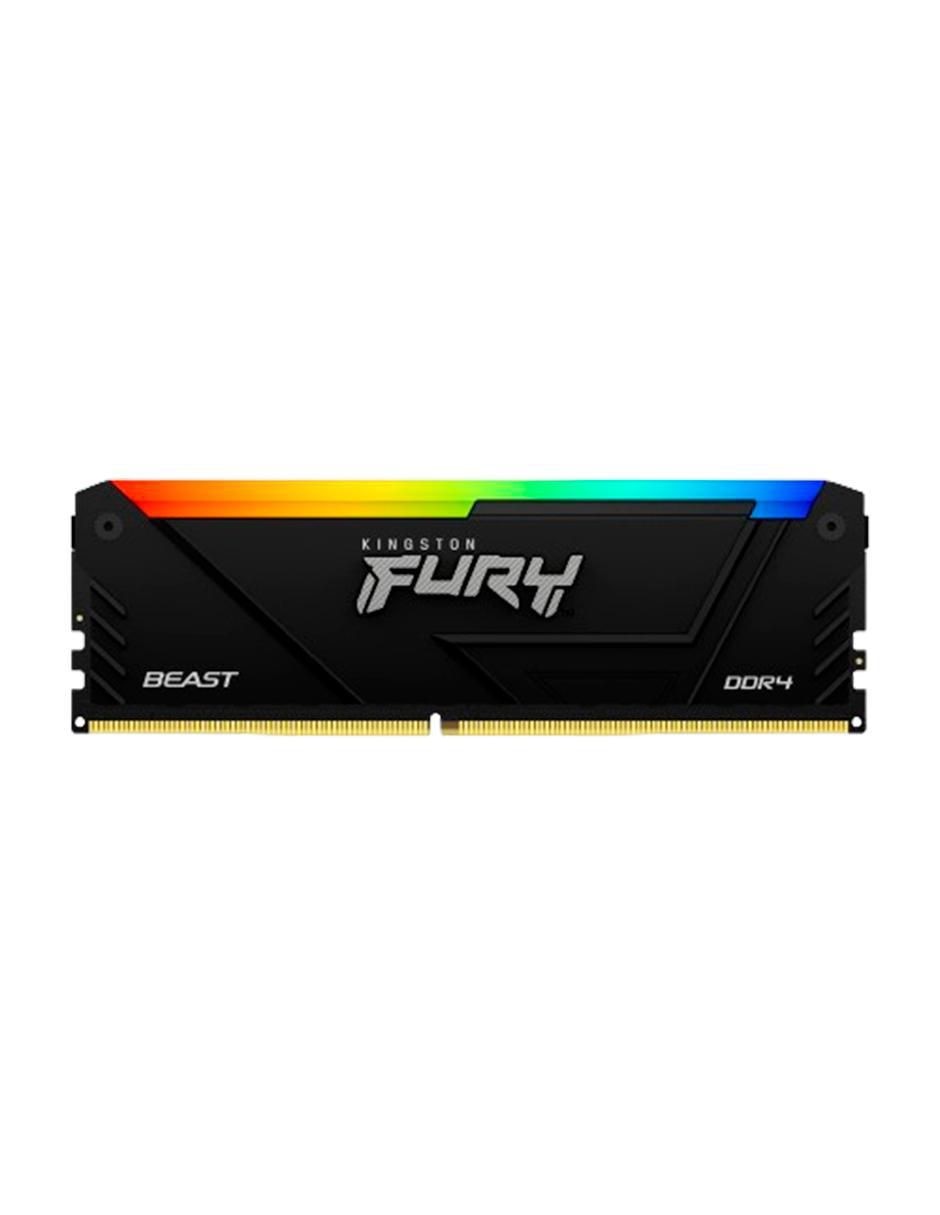 Memoria Ram Dimm Ddr4 Kingston 16 Gb Fury Beast Rgb Ddr4 1 pack