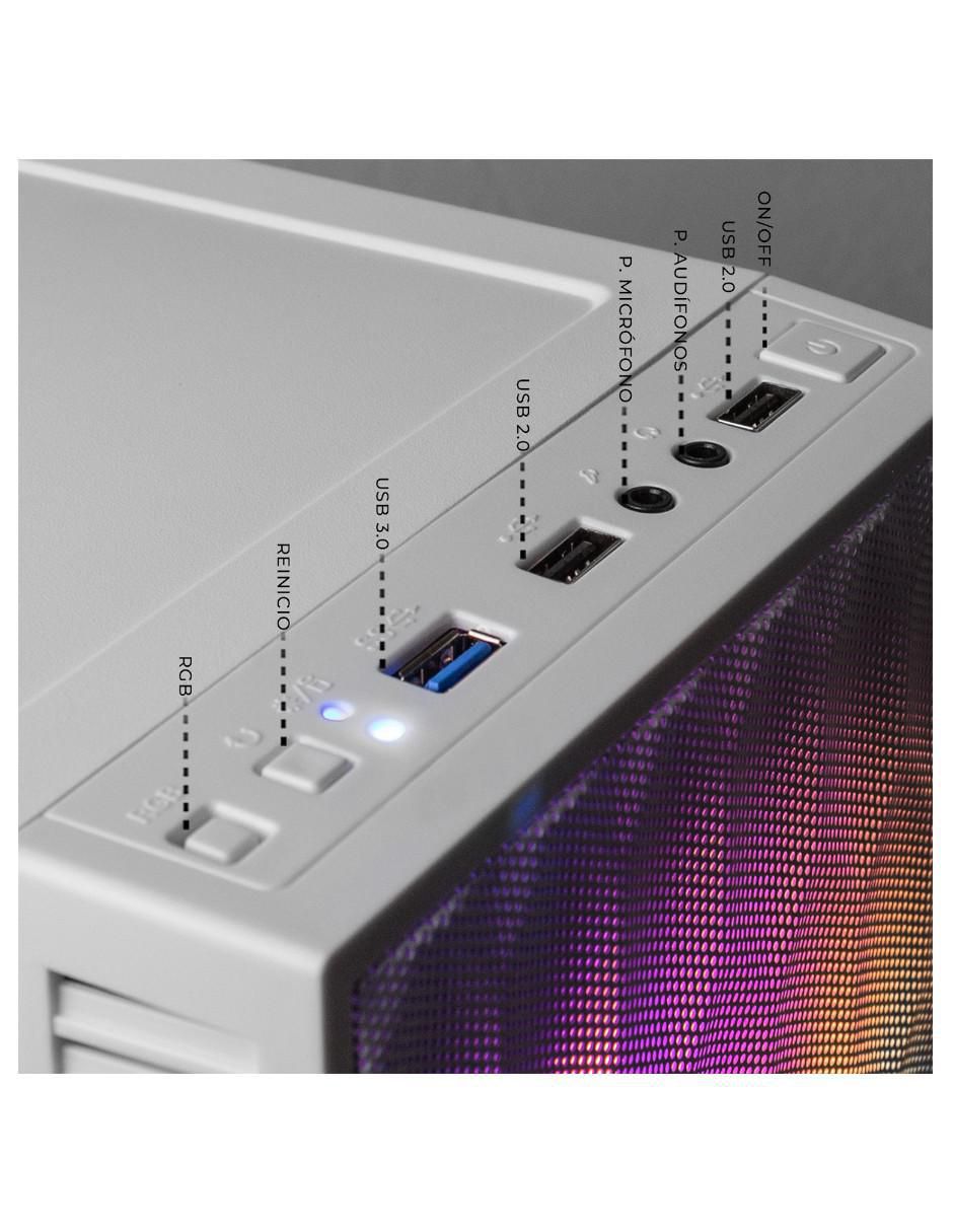 Computadora gamer Xtreme Pc Gaming XTACR732GBRENOIRFW AMD Ryzen 7 AMD Radeon 32 GB RAM 1 TB SSD