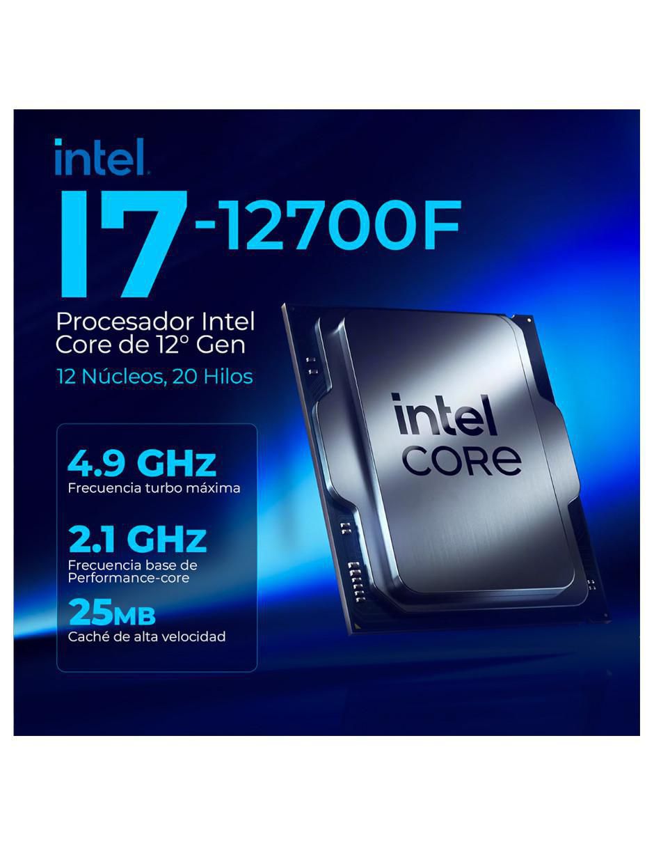 Computadora gamer XTAEI732GB5060BBIntel Core i7 NVIDIA GeForce RTX 5060 16 GB RAM 1TB SSD 9