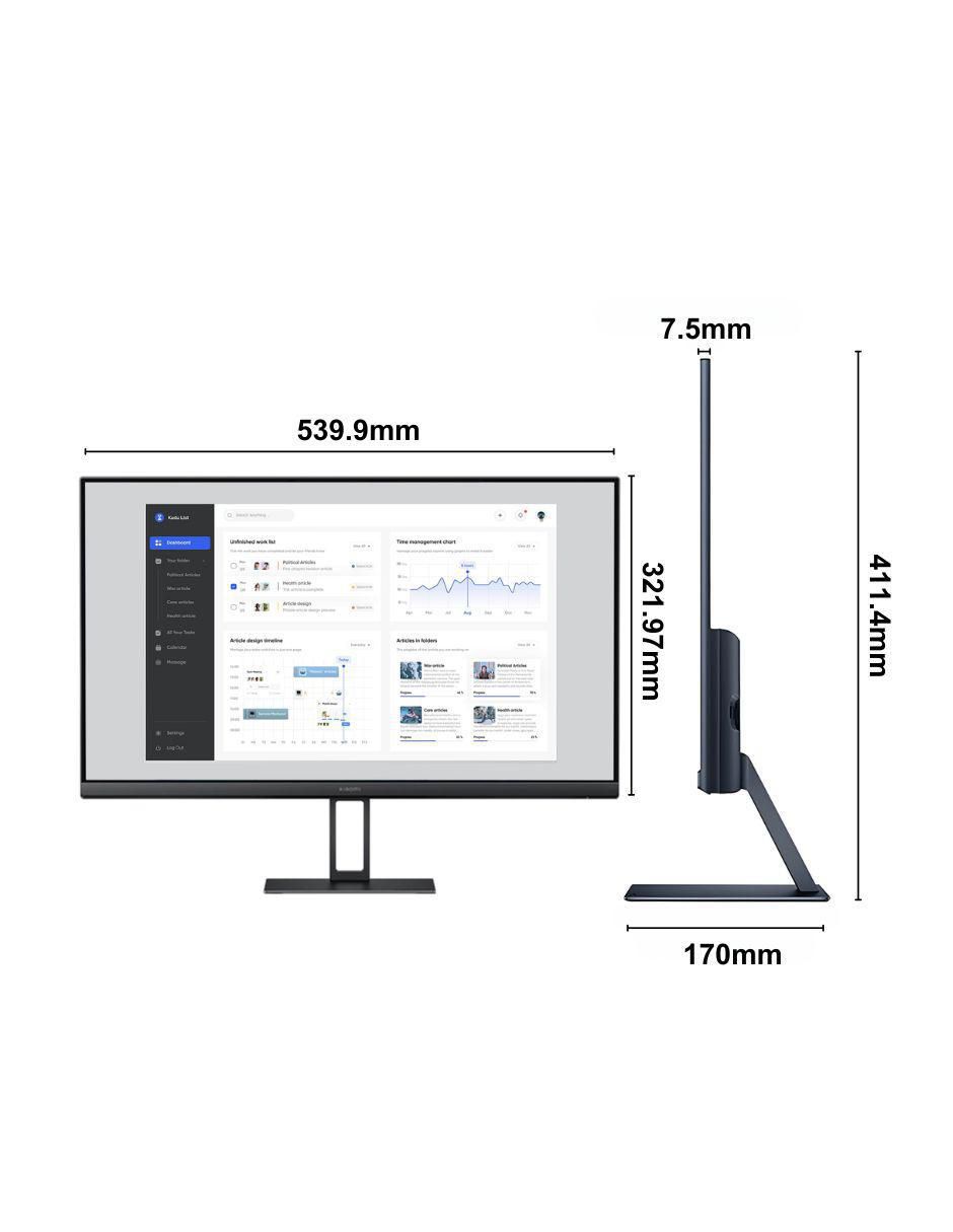 Monitor A24i Standard Full HD 23.8 pulgadas 5