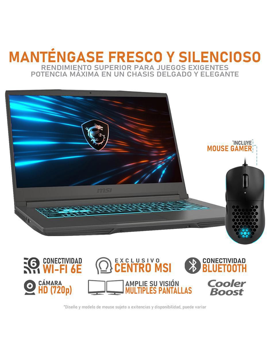Laptop gamer no thin a15 15.6 pulgadas full hd amd ryzen 5 nvidia geforce rtx 3050 24 gb "ram" no aplica 512 gb ssd no aplica
