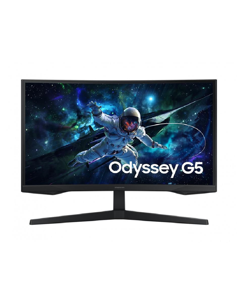 Monitor gamer Samsung Odyssey G5 standard QHD 27 pulgadas LS27cg552ELXZX