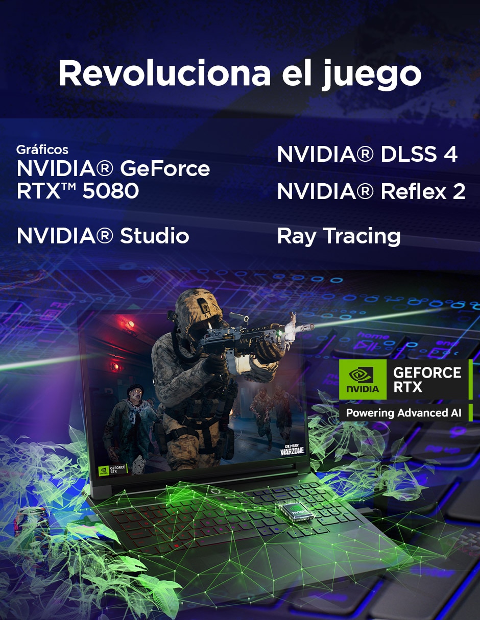 Laptop gamer 83F5000KLM 16 pulgadas WQXGA Intel Core Ultra 9 NVIDIA GeForce RTX 5090 32 GB RAM 2 TB SSD 4
