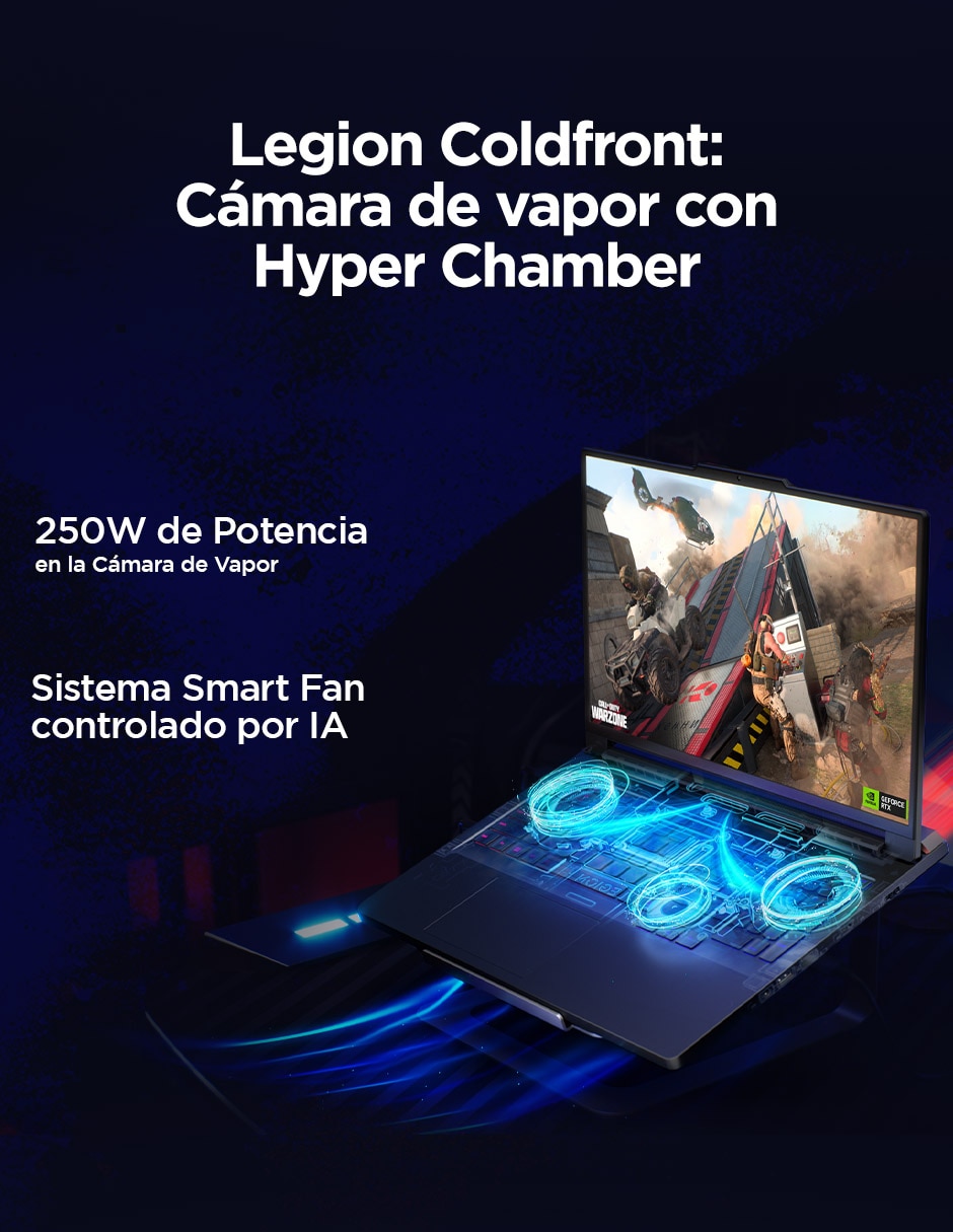Laptop gamer 83F5000KLM 16 pulgadas WQXGA Intel Core Ultra 9 NVIDIA GeForce RTX 5090 32 GB RAM 2 TB SSD 6